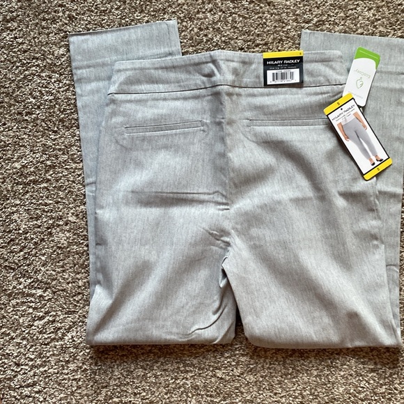 HILARY RADLEY GRAY MID RISE BUILT-IN TUMMY CONTROL PANEL SLIM LEG PANT 🌟NWT🌟 - Picture 8 of 16